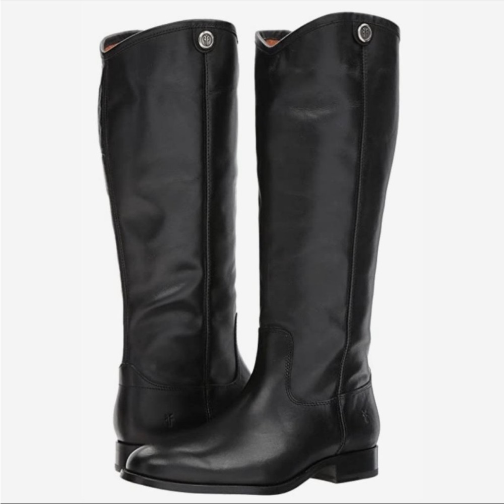 Frye Black Heeled Boots - Picture 10 of 15